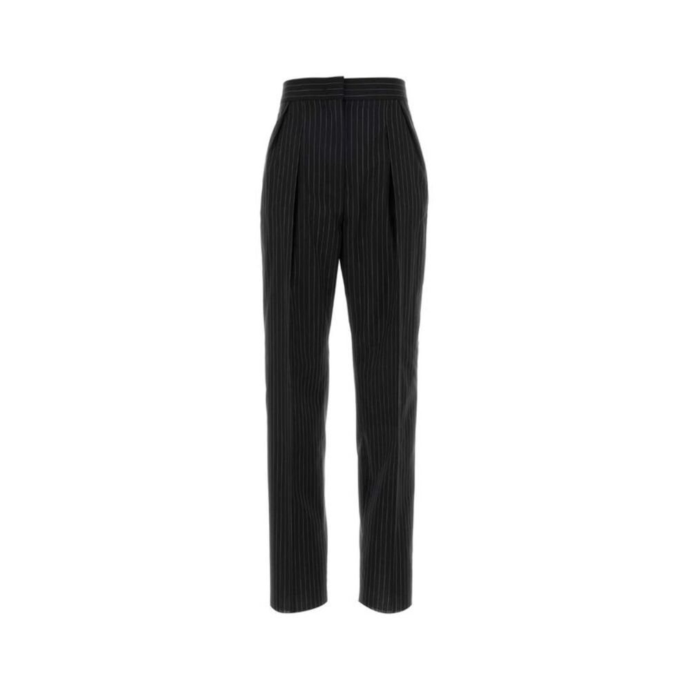 Max Mara Women Embroidered Wool Sesamo Pant